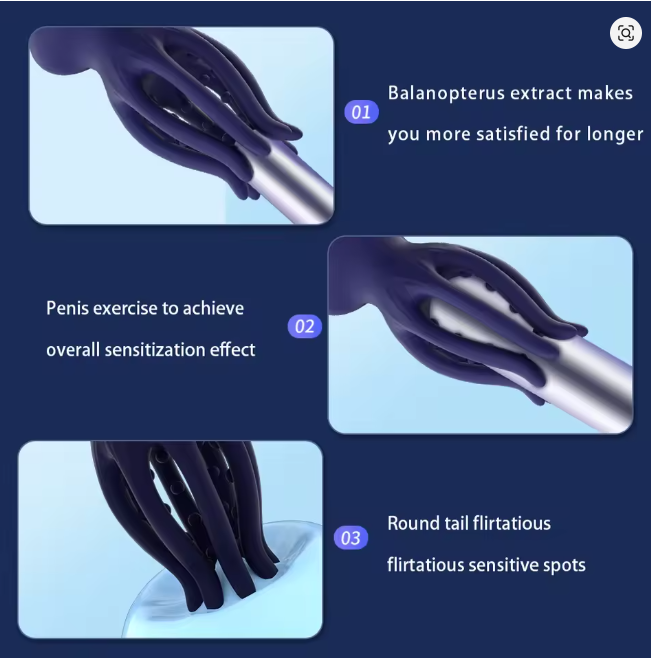 KRAKEN Suptruck⢠X10 Unisex 360° Vibrator 32 Massage Beads & 10 Modes