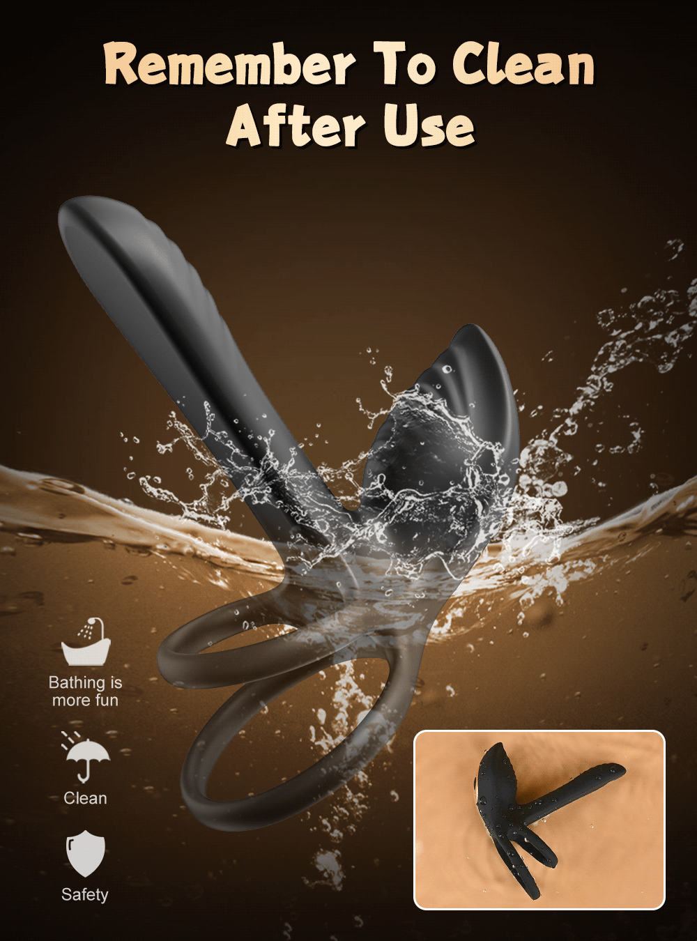 š„2025 Black Rose Ring-FLORAX 15° Curve Boost & Bloom Cock Ring-4 in 1 Couple Toy Penis Ring