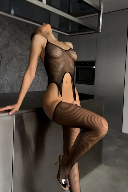 Tianna Crotchless Bodysuit