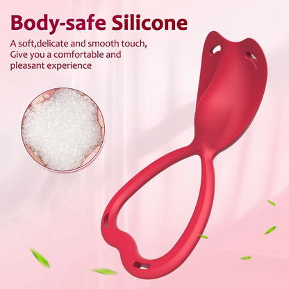 💥2025 New Vibrating Cock Ring🎁 10 Vibration G-spot Clitoral Stimulator Sex Toy for Couples Nighty